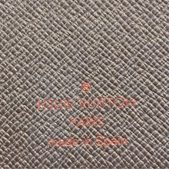 Louis Vuitton Pocket Agenda Cover Damier Ebene canvas - Picture 8 of 9